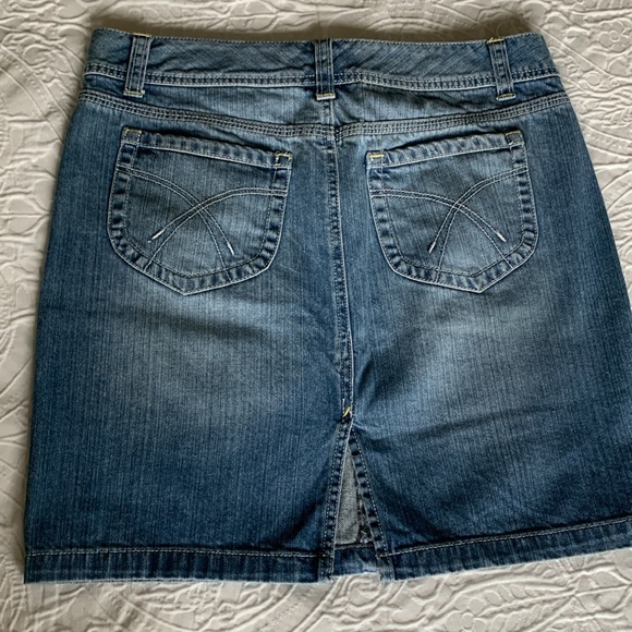 Denim Mini Skirt - Picture 4 of 6